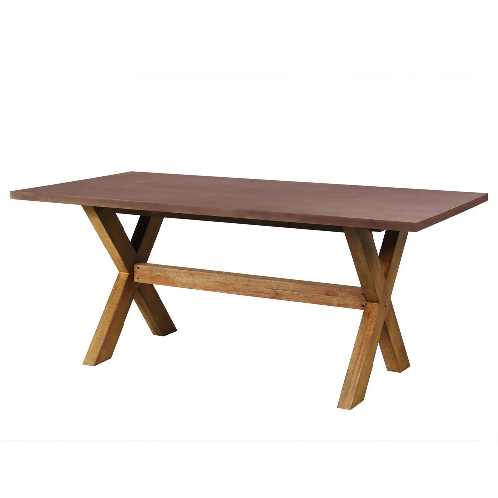 LIBERTA POMPEI ΤΡΑΠΕΖΙ RUST RED 200x100x74.5