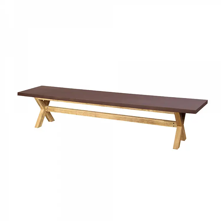 LIBERTA POMPEI ΠΑΓΚΑΚΙ RUST RED 200x40x43.5cm