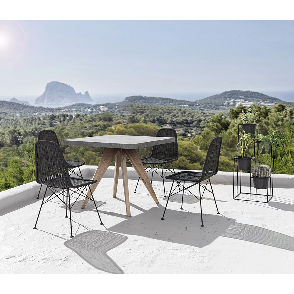 LIBERTA CALDERA ΤΡΑΠΕΖΙ CEMENT 90x90x74.5