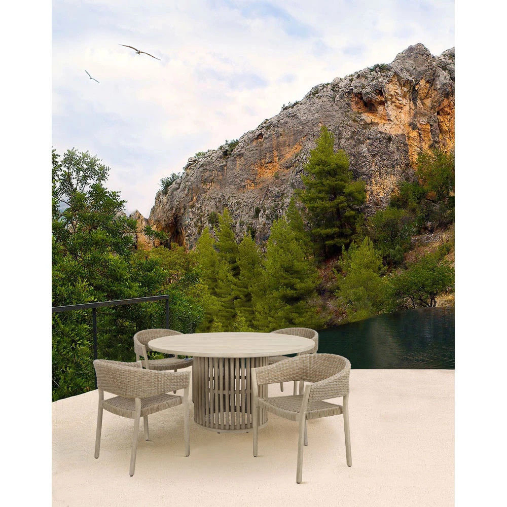 LIBERTA SUMATRA ΤΡΑΠΕΖΙ ΦΥΣΙΚΟ 150x150x76