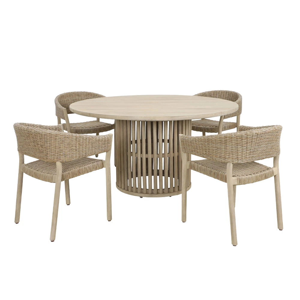 LIBERTA SUMATRA ΤΡΑΠΕΖΙ ΦΥΣΙΚΟ 150x150x76 LIBERTA SUMATRA ΤΡΑΠΕΖΙ ΦΥΣΙΚΟ 150x150x76