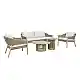 LIBERTA SUMATRA COFFEE TABLE ΦΥΣΙΚΟ 80x80x38cm