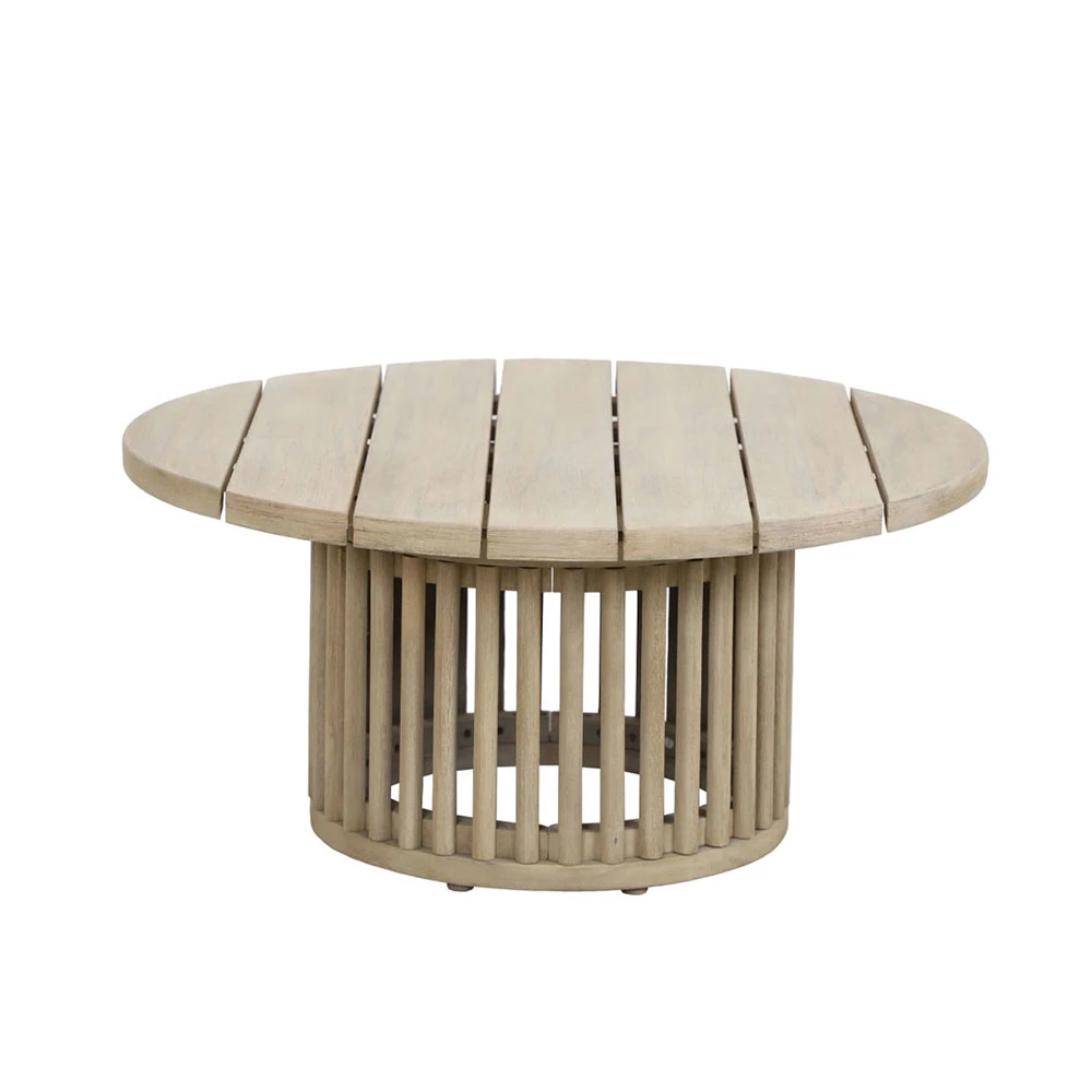 LIBERTA SUMATRA COFFEE TABLE ΦΥΣΙΚΟ 80x80x38