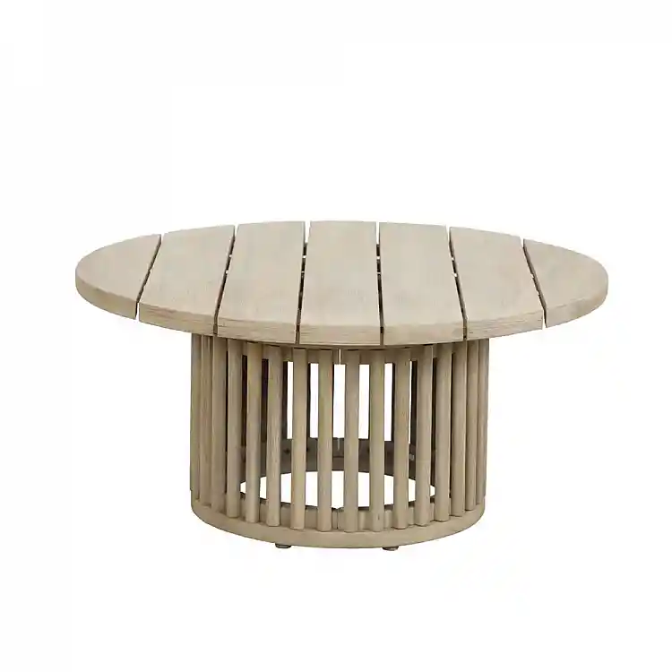 LIBERTA SUMATRA COFFEE TABLE ΦΥΣΙΚΟ 80x80x38cm