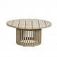LIBERTA SUMATRA COFFEE TABLE ΦΥΣΙΚΟ 80x80x38