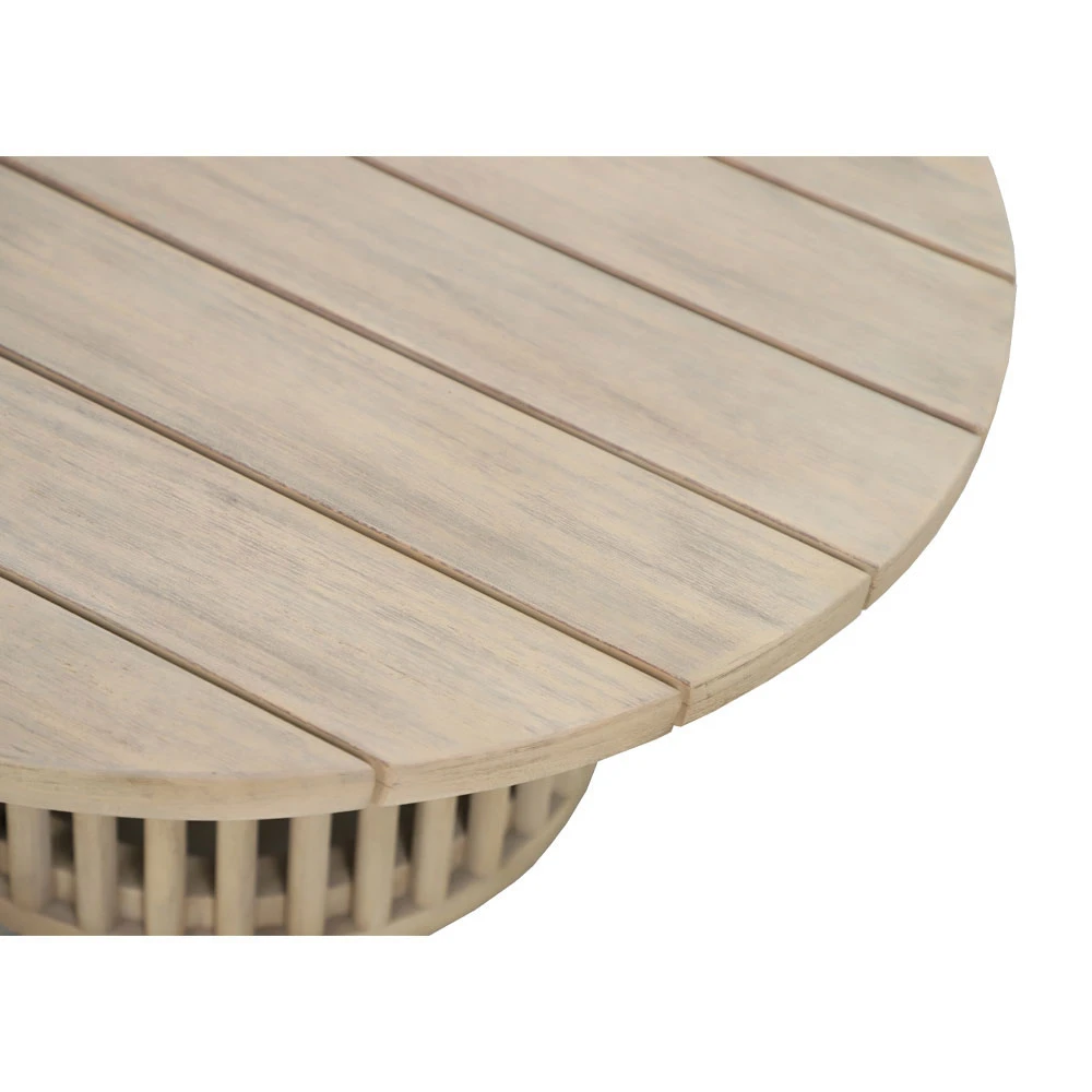 LIBERTA SUMATRA COFFEE TABLE ΦΥΣΙΚΟ 80x80x38