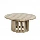 LIBERTA SUMATRA COFFEE TABLE ΦΥΣΙΚΟ 80x80x38