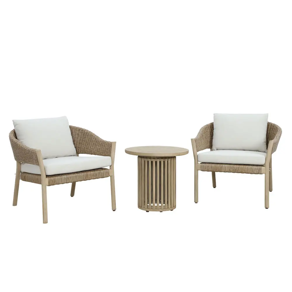 LIBERTA SUMATRA SIDE TABLE ΦΥΣΙΚΟ 55x55x51