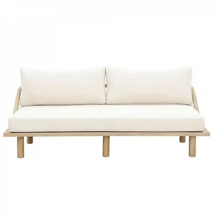 LIBERTA SIESTA ΚΑΝΑΠΕΣ ΚΡΕΒΑΤΙ ΦΥΣΙΚΟ CREAM 180x80x59.5cm