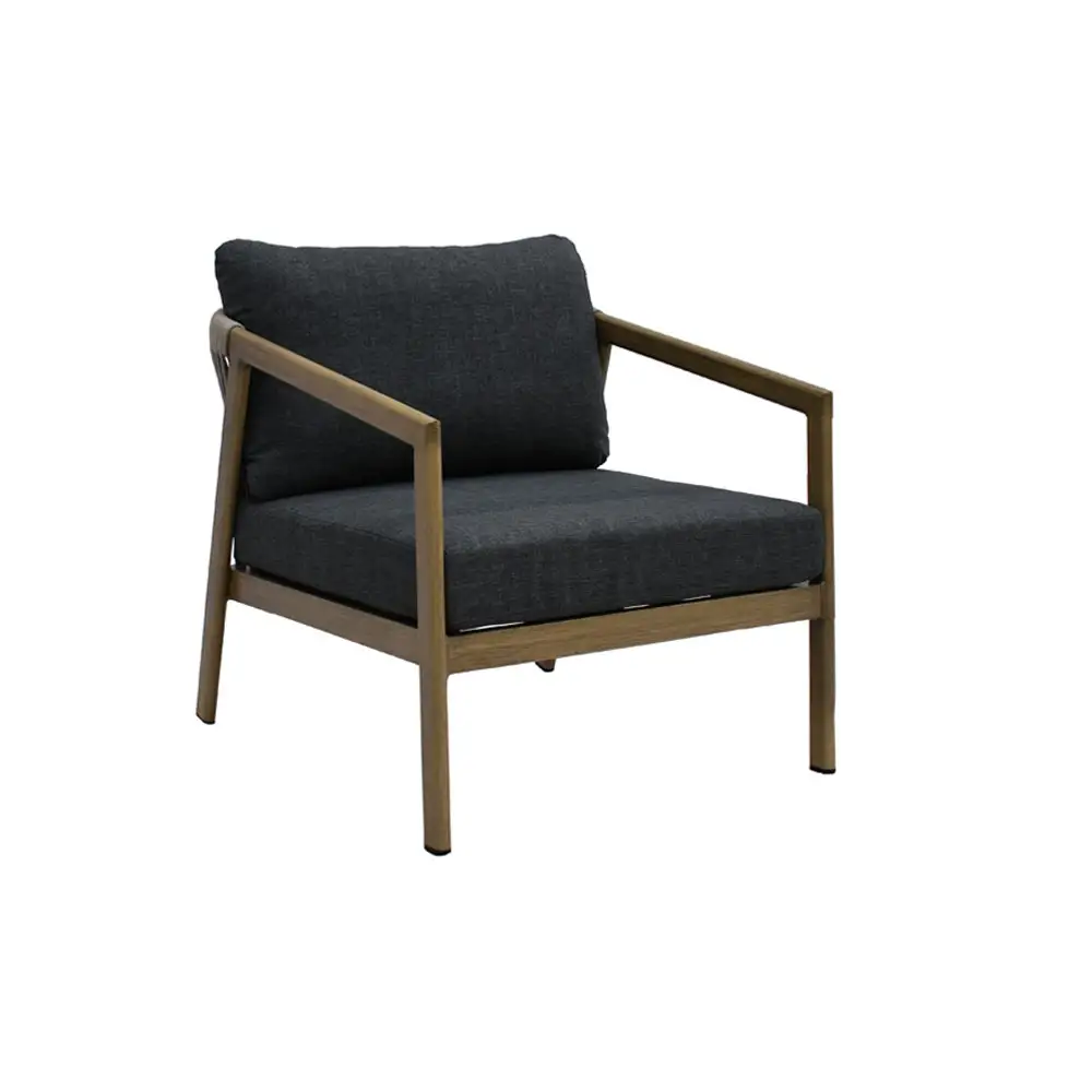 LIBERTA MADERA ΣΑΛΟΝΙ SET 1+2+1 ΦΥΣΙΚΟ ΓΚΡΙ