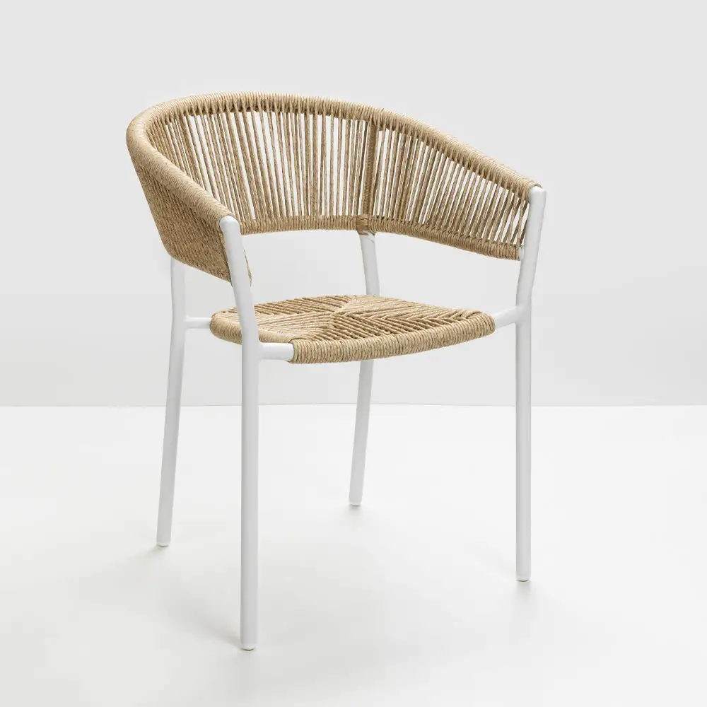 LIBERTA BREEZE ΚΑΡΕΚΛΑ ΛΕΥΚΟ ΦΥΣΙΚΟ 56x60x78cm