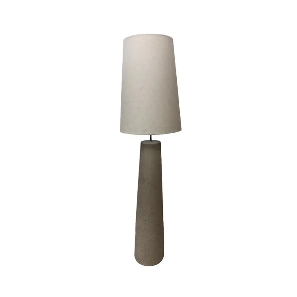 LIBERTA AURORA ΦΩΤΙΣΤΙΚΟ ΕΠΙΔΑΠΕΔΙΟ 45x45x168cm MgO ΜΠΕΖ ΓΚΡΙ ΥΦΑΣΜΑ