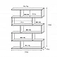 LIBERTA SYSTEM ΒΙΒΛΙΟΘΗΚΗ SONOMA 120x29x179 LIBERTA SYSTEM ΒΙΒΛΙΟΘΗΚΗ SONOMA 120x29x179