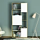 LIBERTA BOX ΒΙΒΛΙΟΘΗΚΗ SONOMA ΛΕΥΚΟ 80x30xH180cm