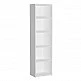 LIBERTA LINES ΒΙΒΛΙΟΘΗΚΗ 4ΡΑΦΙΑ ΛΕΥΚΟ 46x29x180 LIBERTA LINES ΒΙΒΛΙΟΘΗΚΗ 4ΡΑΦΙΑ ΛΕΥΚΟ 46x29x180
