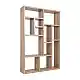 LIBERTA LYON 120 ΒΙΒΛΙΟΘΗΚΗ SONOMA 120x29.6x180
