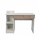 LIBERTA TRIGOT 2 ΓΡΑΦΕΙΟ ΒΙΒΛΙΟΘΗΚΗ SONOMA ΛΕΥΚΟ 110x50x85 LIBERTA TRIGOT 2 ΓΡΑΦΕΙΟ ΒΙΒΛΙΟΘΗΚΗ SONOMA ΛΕΥΚΟ 110x50x85
