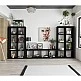 LIBERTA KIVOS 41,6 ΒΙΒΛΙΟΘΗΚΗ ΜΑΥΡΟ 41.6x29.5x147.5 LIBERTA KIVOS 41,6 ΒΙΒΛΙΟΘΗΚΗ ΜΑΥΡΟ 41.6x29.5x147.5