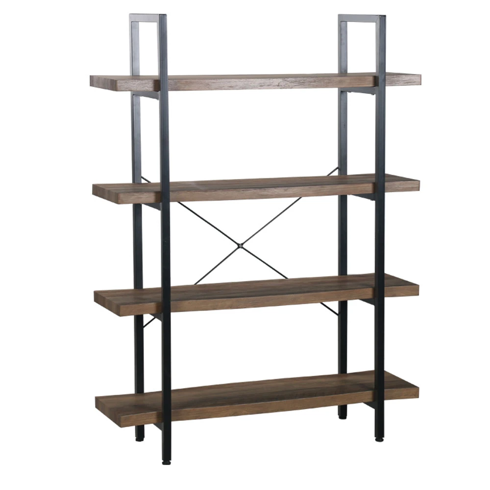 LIBERTA BRICK-URBAN ΒΙΒΛΙΟΘΗΚΗ ΚΑΡΥΔΙ ΜΑΥΡΟ 105x32x140