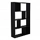LIBERTA DOMINO ΒΙΒΛΙΟΘΗΚΗ ΜΑΥΡΟ OAK 120x29x180 LIBERTA DOMINO ΒΙΒΛΙΟΘΗΚΗ ΜΑΥΡΟ OAK 120x29x180