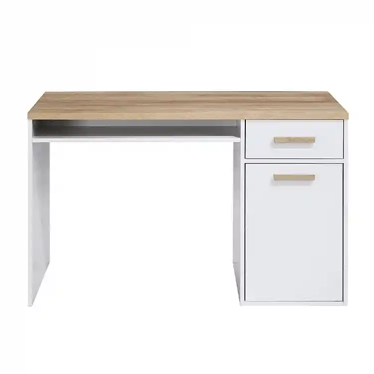 LIBERTA STUDENT ΓΡΑΦΕΙΟ 1ΠΟΡΤΑ 1ΣΥΡΤΑΡΙ ΛΕΥΚΟ ΦΥΣΙΚΟ 120x50x76cm
