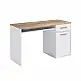 LIBERTA STUDENT ΓΡΑΦΕΙΟ 1ΠΟΡΤΑ 1ΣΥΡΤΑΡΙ ΛΕΥΚΟ ΦΥΣΙΚΟ 120x50x76cm