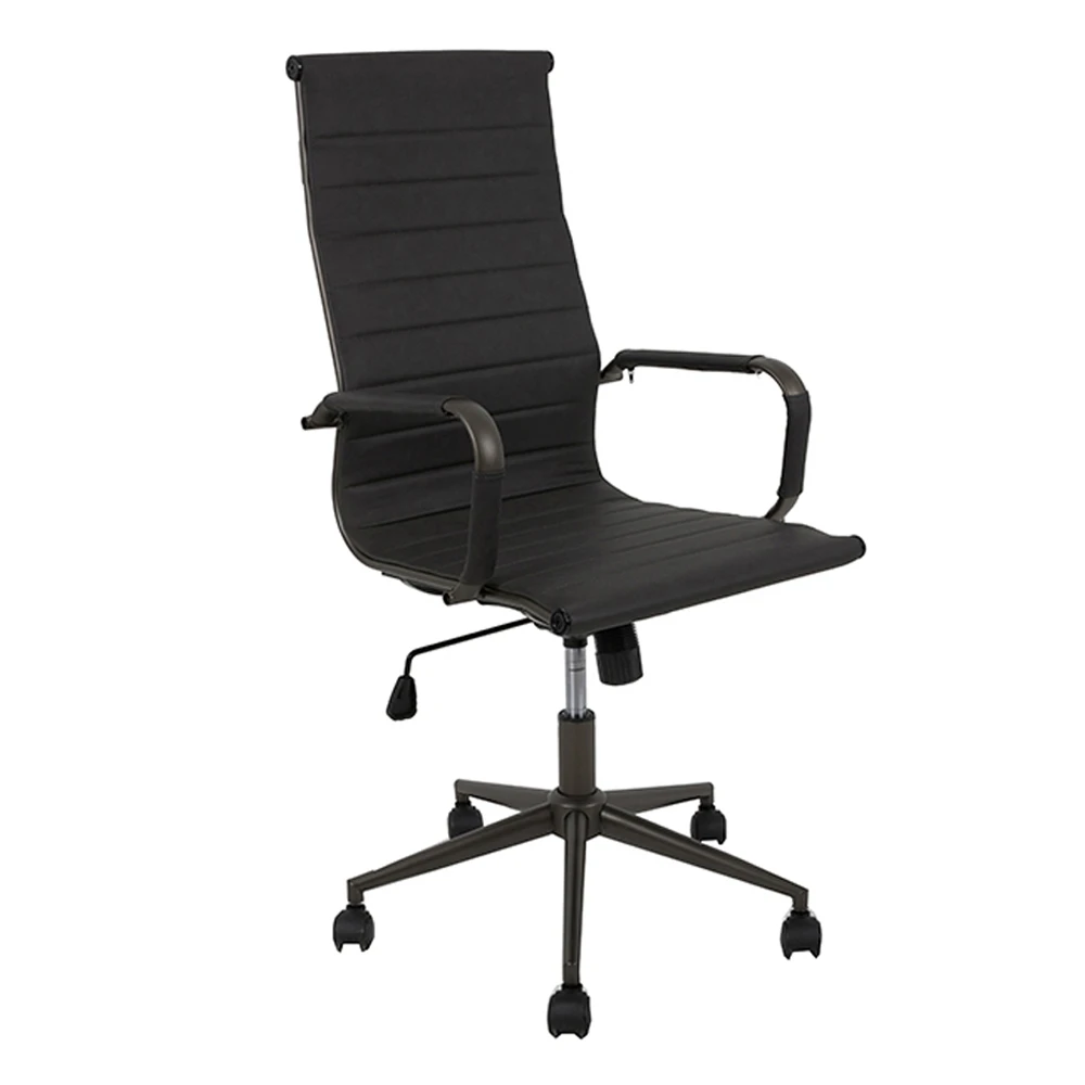 LIBERTA AVANT ΚΑΡΕΚΛΑ ΓΡΑΦΕΙΟΥ ΑΝΘΡΑΚΙ ΜΑΥΡΟ 55.5x63x118