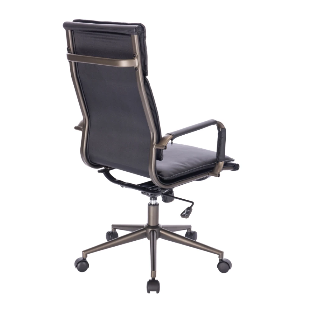 LIBERTA ELITE ΚΑΡΕΚΛΑ ΓΡΑΦΕΙΟΥ ΜΑΥΡΟ GUNMETAL 54x64x109.5