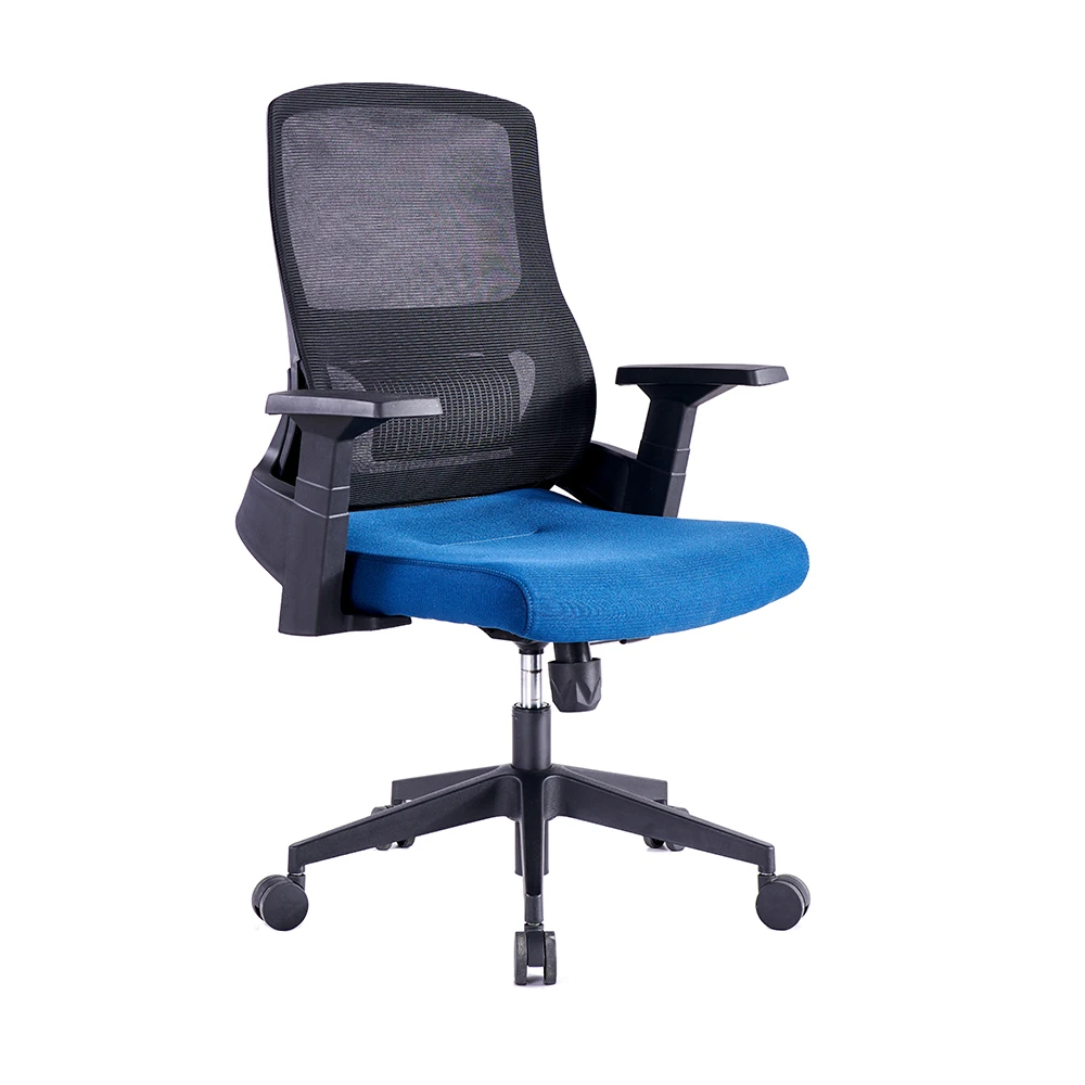 LIBERTA STABILO ΚΑΡΕΚΛΑ ΓΡΑΦΕΙΟΥ ΜΑΥΡΟ ΜΠΛΕ 47.5x43x110