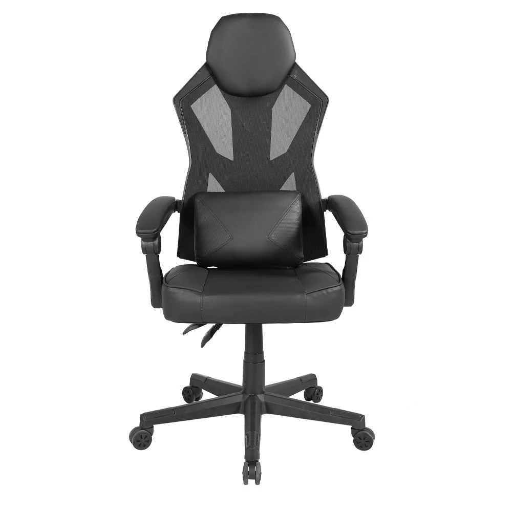 LIBERTA FUSION ΚΑΡΕΚΛΑ GAMING ΓΡΑΦΕΙΟΥ ΜΑΥΡΟ 50x74x137
