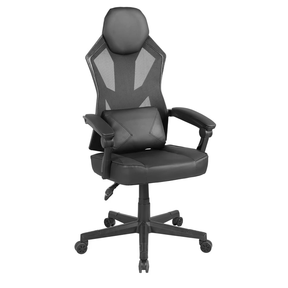 LIBERTA FUSION ΚΑΡΕΚΛΑ GAMING ΓΡΑΦΕΙΟΥ ΜΑΥΡΟ 50x74x137