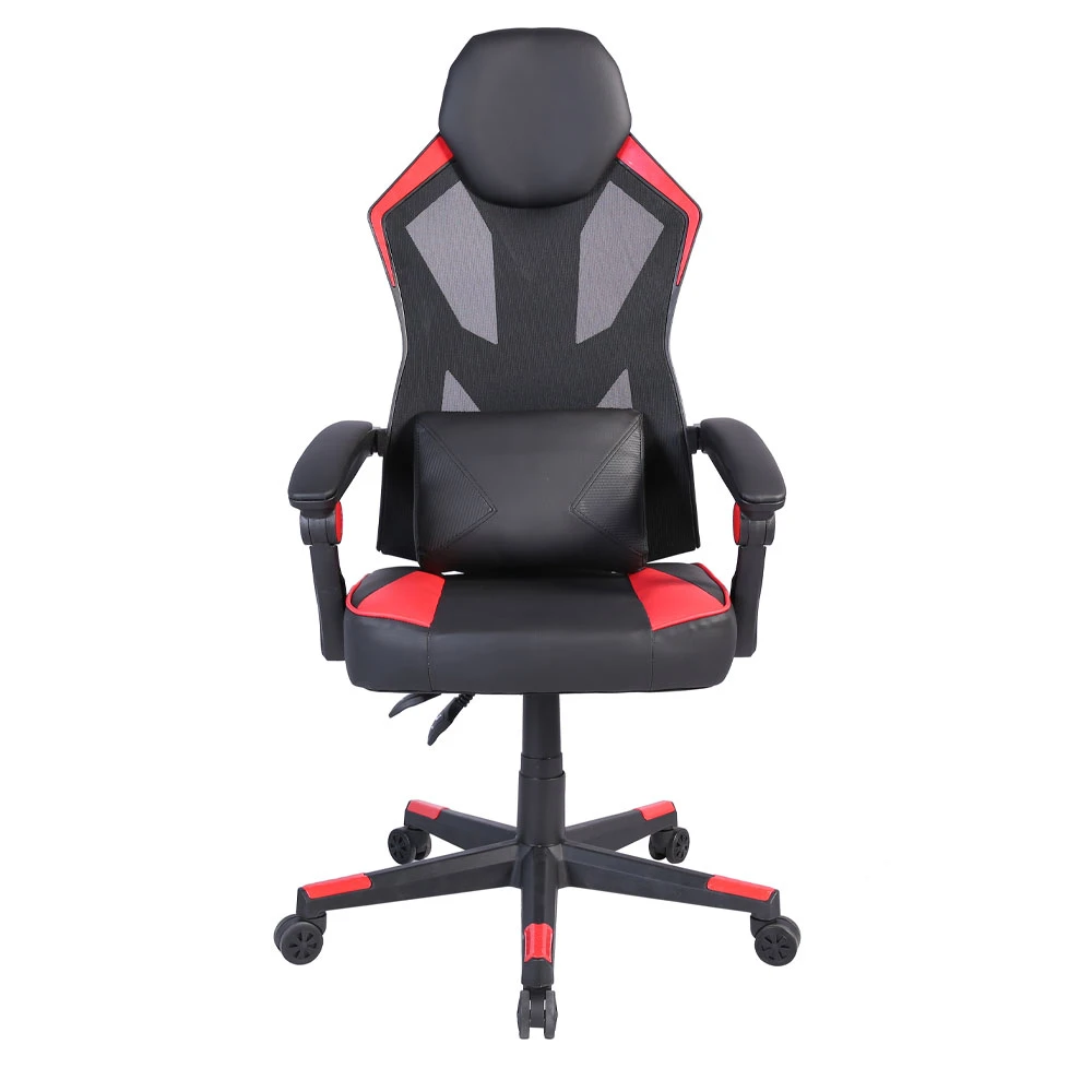 LIBERTA FUSION ΚΑΡΕΚΛΑ GAMING ΓΡΑΦΕΙΟΥ ΜΑΥΡΟ ΚΟΚΚΙΝΟ 50x74x137