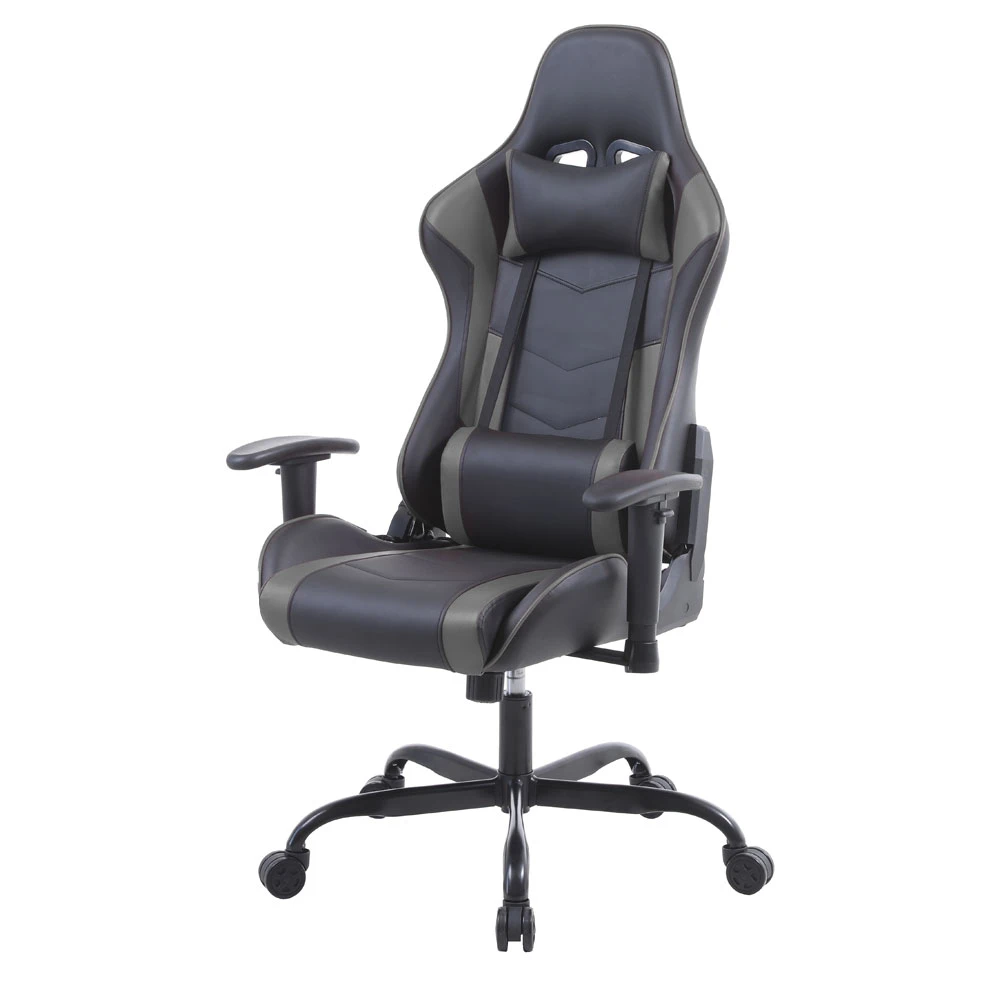 LIBERTA EXPLOR ΚΑΡΕΚΛΑ GAMING ΓΡΑΦΕΙΟΥ ΜΑΥΡΟ ΓΚΡΙ 50x71x135 LIBERTA EXPLOR ΚΑΡΕΚΛΑ GAMING ΓΡΑΦΕΙΟΥ ΜΑΥΡΟ ΓΚΡΙ 50x71x135