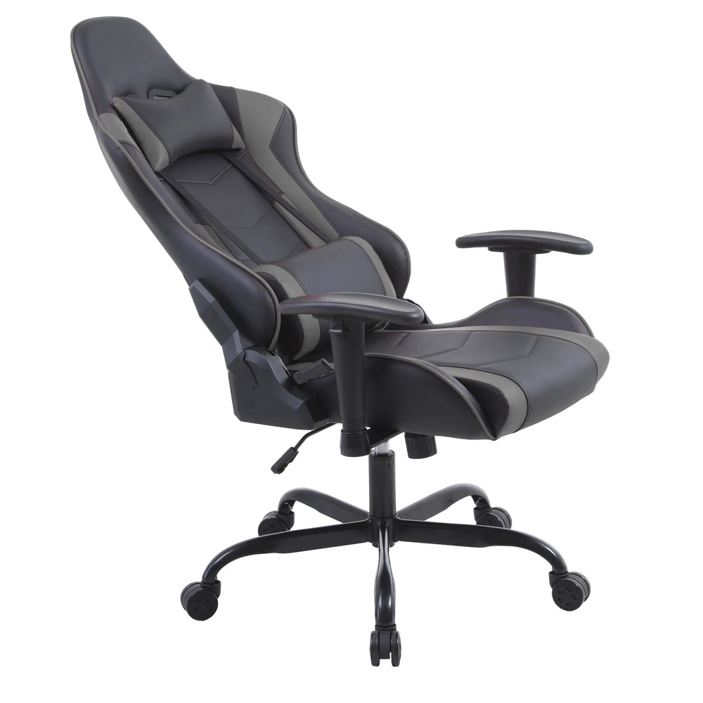 LIBERTA EXPLOR ΚΑΡΕΚΛΑ GAMING ΓΡΑΦΕΙΟΥ ΜΑΥΡΟ ΓΚΡΙ 50x71x135 LIBERTA EXPLOR ΚΑΡΕΚΛΑ GAMING ΓΡΑΦΕΙΟΥ ΜΑΥΡΟ ΓΚΡΙ 50x71x135