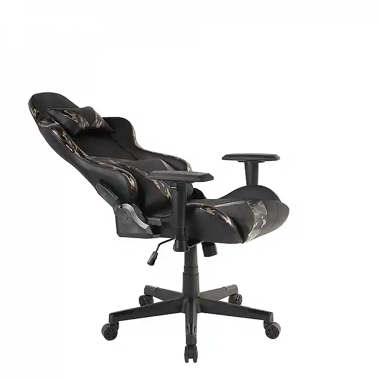 LIBERTA DYSKORD ΚΑΡΕΚΛΑ GAMING ΓΡΑΦΕΙΟΥ ΜΑΥΡΟ ΜΕ PATTERN 50x74x137cm