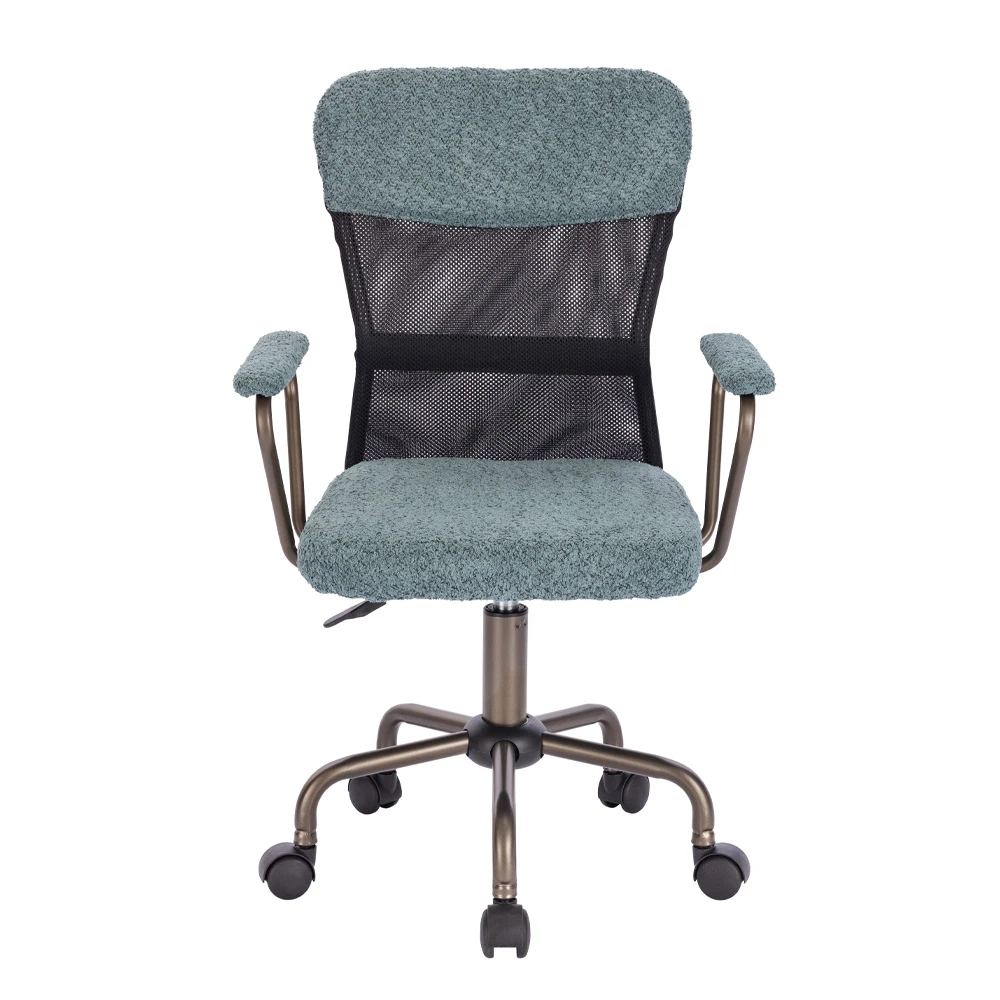 LIBERTA BELL ΚΑΡΕΚΛΑ ΓΡΑΦΕΙΟΥ ΜΕΝΤΑ GUNMETAL 54x52x92