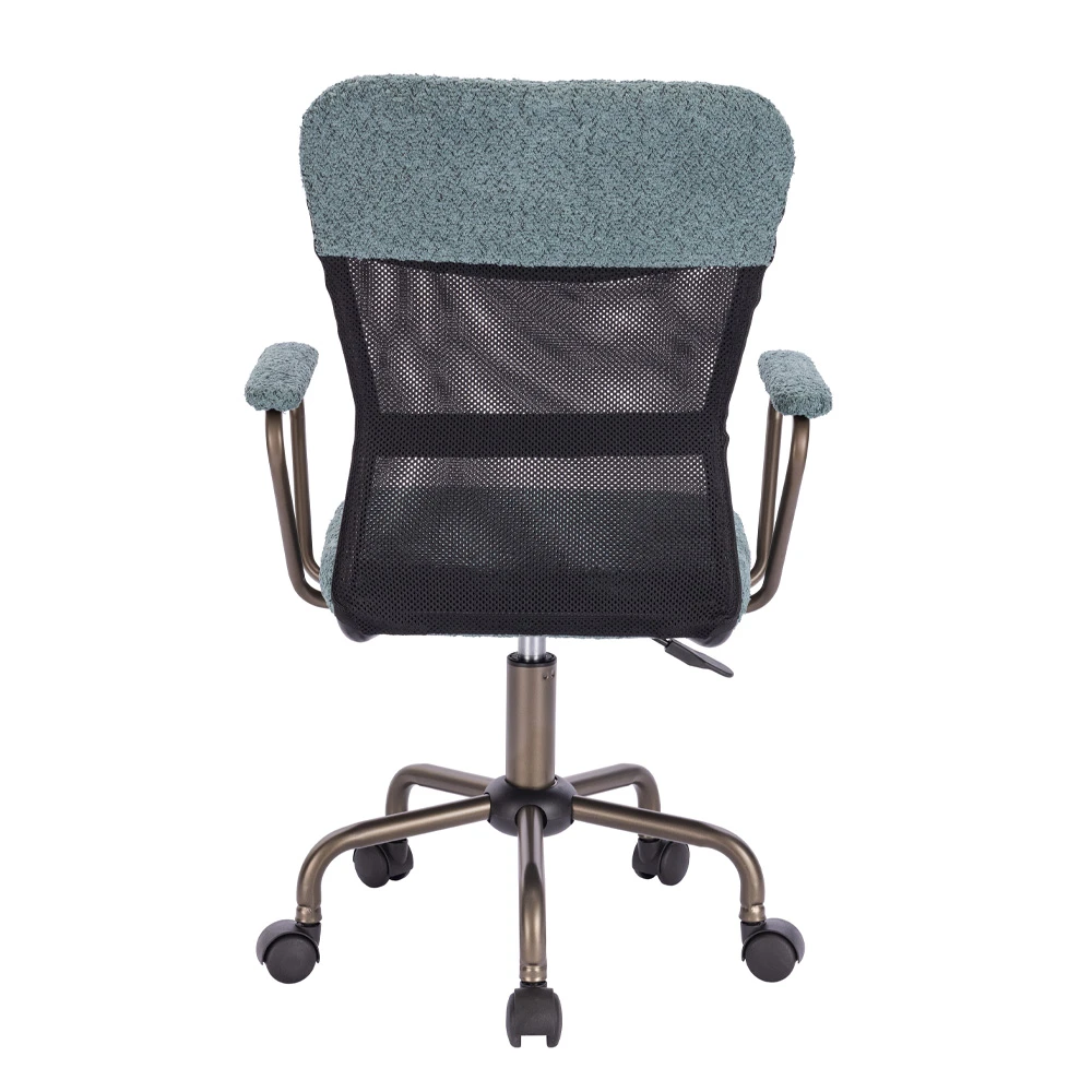 LIBERTA BELL ΚΑΡΕΚΛΑ ΓΡΑΦΕΙΟΥ ΜΕΝΤΑ GUNMETAL 54x52x92 LIBERTA BELL ΚΑΡΕΚΛΑ ΓΡΑΦΕΙΟΥ ΜΕΝΤΑ GUNMETAL 54x52x92