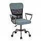 LIBERTA BELL ΚΑΡΕΚΛΑ ΓΡΑΦΕΙΟΥ ΜΕΝΤΑ GUNMETAL 54x52x92 LIBERTA BELL ΚΑΡΕΚΛΑ ΓΡΑΦΕΙΟΥ ΜΕΝΤΑ GUNMETAL 54x52x92