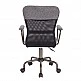 LIBERTA BELL ΚΑΡΕΚΛΑ ΓΡΑΦΕΙΟΥ ΓΚΡΙ GUNMETAL 54x52x92 LIBERTA BELL ΚΑΡΕΚΛΑ ΓΡΑΦΕΙΟΥ ΓΚΡΙ GUNMETAL 54x52x92