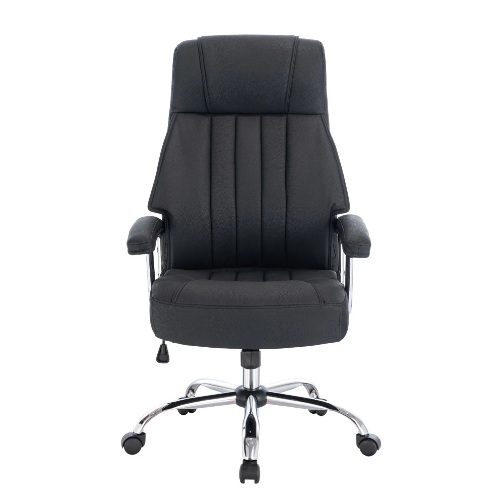 LIBERTA EXECUTIVE ΚΑΡΕΚΛΑ ΓΡΑΦΕΙΟΥ ΜΑΥΡΟ ΧΡΩΜΙΟ 65x70x123