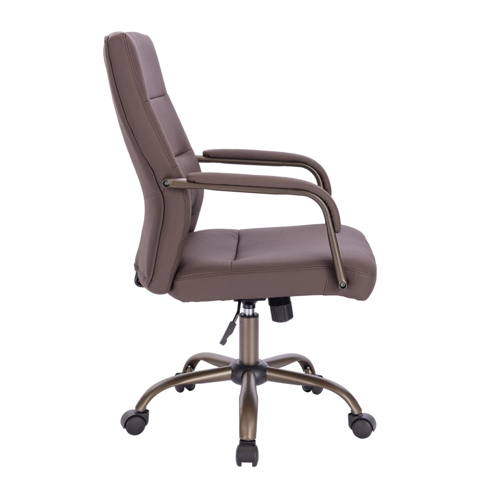LIBERTA KORD ΚΑΡΕΚΛΑ ΓΡΑΦΕΙΟΥ ΚΑΦΕ GUNMETAL 58.5x65x104