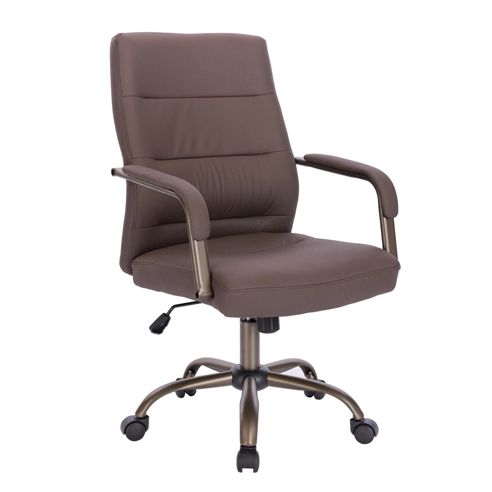 LIBERTA KORD ΚΑΡΕΚΛΑ ΓΡΑΦΕΙΟΥ ΚΑΦΕ GUNMETAL 58.5x65x104