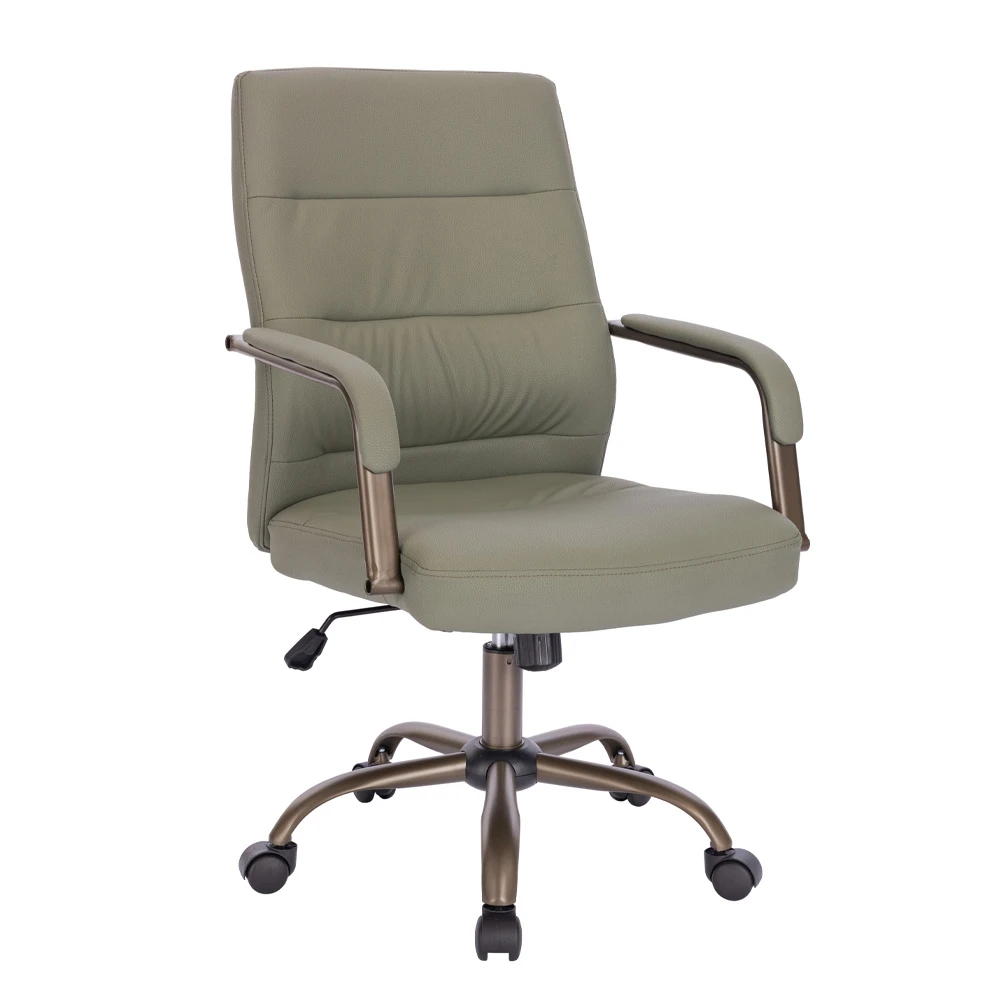 LIBERTA KORD ΚΑΡΕΚΛΑ ΓΡΑΦΕΙΟΥ ΜΕΝΤΑ GUNMETAL 58.5x65x104