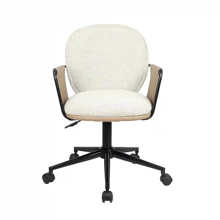 LIBERTA POST ΚΑΡΕΚΛΑ ΓΡΑΦΕΙΟΥ BEIGE ΚΑΦΕ 55x59x93cm