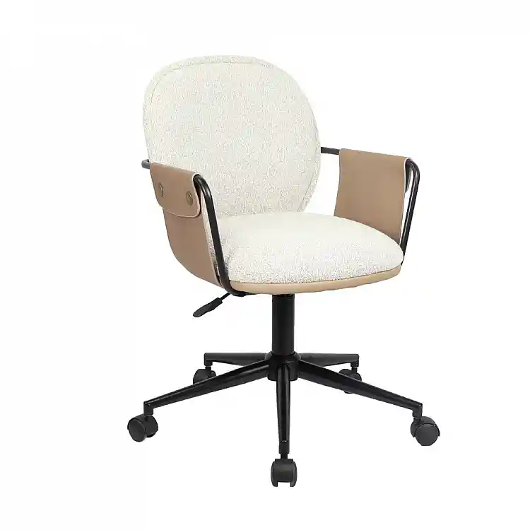 LIBERTA POST ΚΑΡΕΚΛΑ ΓΡΑΦΕΙΟΥ BEIGE ΚΑΦΕ 55x59x93cm