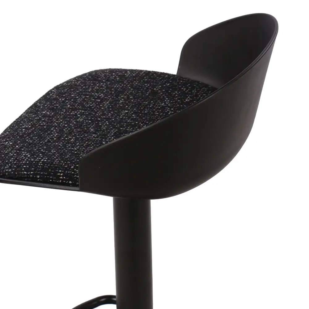 LIBERTA DALI ΣΚΑΜΠΟ BAR ΜΑΥΡΟ 41.5x41.5x75.5cm