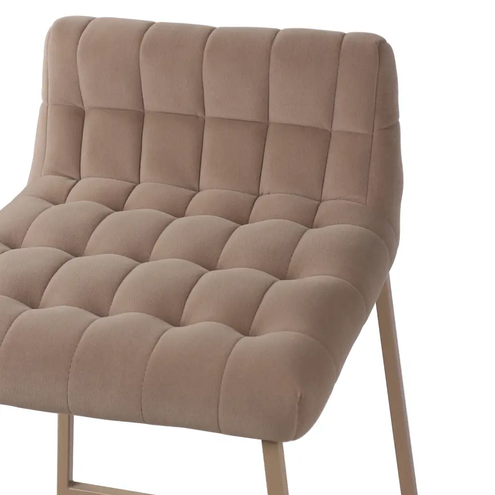 LIBERTA MERLO ΣΚΑΜΠΟ BAR BEIGE 49x50x88cm