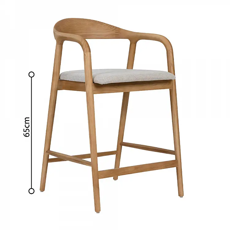 LIBERTA TUTTO ΣΚΑΜΠΟ BAR OAK BEIGE 62x56x93cm