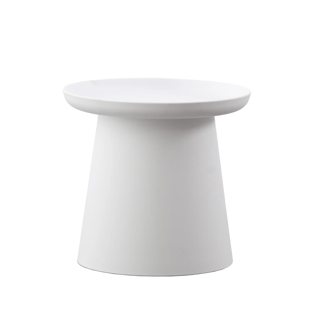 LIBERTA TECH COFFEE TABLE ΛΕΥΚΟ 50x50x46.5