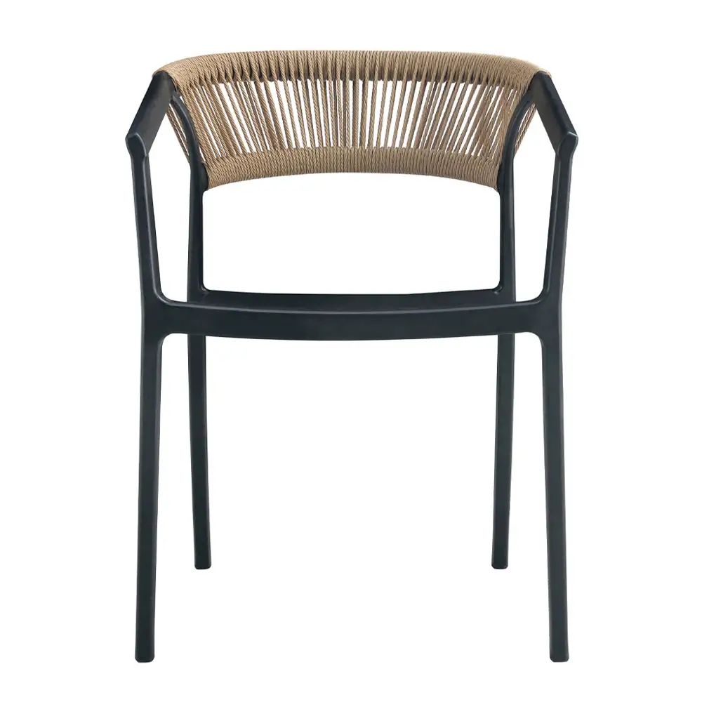 LIBERTA CONCORD ΚΑΡΕΚΛΑ ΜΑΥΡΟ LATTE 55.5x53.5x76cm